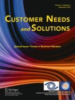 Customer Needs and Solutions 3/2015