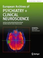 European Archives of Psychiatry and Clinical Neuroscience 1/2019