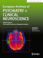 European Archives of Psychiatry and Clinical Neuroscience 1/2020