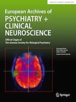 European Archives of Psychiatry and Clinical Neuroscience 8/2020