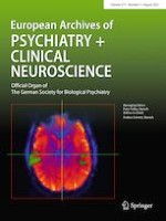 European Archives of Psychiatry and Clinical Neuroscience 5/2021