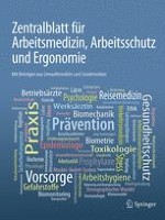 Zentralblatt für Arbeitsmedizin, Arbeitsschutz und Ergonomie 2/2012