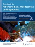 Zentralblatt für Arbeitsmedizin, Arbeitsschutz und Ergonomie 2/2014