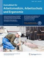 Zentralblatt für Arbeitsmedizin, Arbeitsschutz und Ergonomie 1/2015