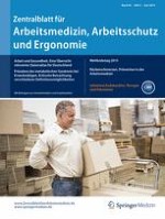 Zentralblatt für Arbeitsmedizin, Arbeitsschutz und Ergonomie 3/2015
