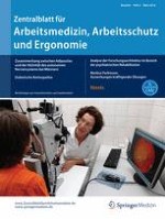 Zentralblatt für Arbeitsmedizin, Arbeitsschutz und Ergonomie 2/2016