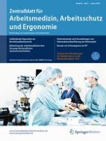 Zentralblatt für Arbeitsmedizin, Arbeitsschutz und Ergonomie 1/2018