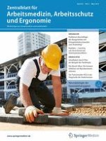 Zentralblatt für Arbeitsmedizin, Arbeitsschutz und Ergonomie 2/2019