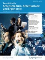 Zentralblatt für Arbeitsmedizin, Arbeitsschutz und Ergonomie 3/2019