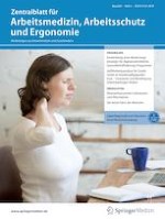 Zentralblatt für Arbeitsmedizin, Arbeitsschutz und Ergonomie 6/2019