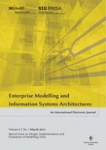 Enterprise Modelling and Information Systems Architectures 1/2013
