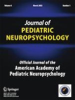 Journal of Pediatric Neuropsychology 1/2022