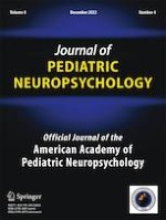 Journal of Pediatric Neuropsychology 4/2022