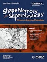 Shape Memory and Superelasticity 4/2018