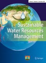 Sustainable Water Resources Management 4/2016