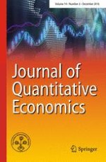 Journal of Quantitative Economics 2/2016