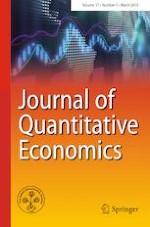 Journal of Quantitative Economics 1/2019