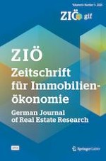 Zeitschrift für Immobilienökonomie 1/2020