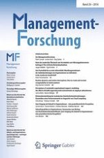 Managementforschung 1/2016
