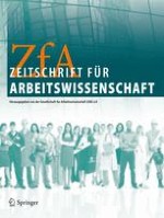 Zeitschrift für Arbeitswissenschaft 1/2011