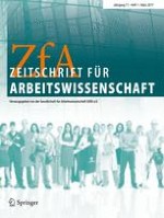 Zeitschrift für Arbeitswissenschaft 1/2017