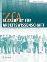 Zeitschrift für Arbeitswissenschaft 2/2022