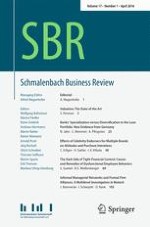 Schmalenbach Business Review 1/2016