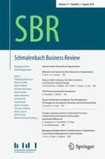 Schmalenbach Business Review 2/2016