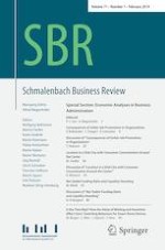 Schmalenbach Business Review 1/2019