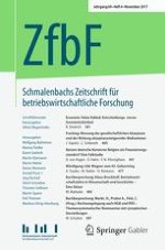 Schmalenbachs Zeitschrift für betriebswirtschaftliche Forschung 4/2017