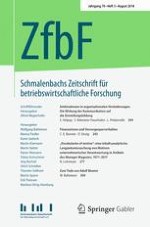 Schmalenbachs Zeitschrift für betriebswirtschaftliche Forschung 3/2018