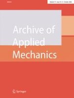 Archive of Applied Mechanics 10-12/2006