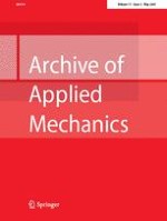 Archive of Applied Mechanics 5/2007