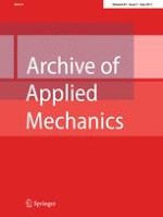 Archive of Applied Mechanics 7/2011