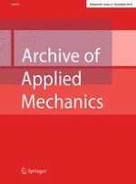 Archive of Applied Mechanics 12/2014