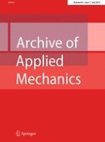 Archive of Applied Mechanics 7/2015