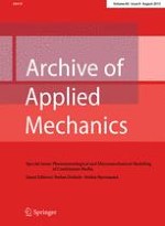 Archive of Applied Mechanics 8/2015