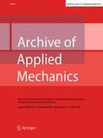 Archive of Applied Mechanics 9-10/2015
