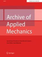 Archive of Applied Mechanics 10/2016