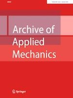 Archive of Applied Mechanics 1/2020