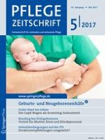 Pflegezeitschrift 5/2017