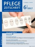 Pflegezeitschrift 6/2017