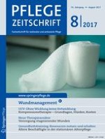 Pflegezeitschrift 8/2017