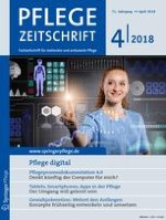 Pflegezeitschrift 4/2018