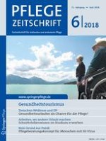 Pflegezeitschrift 6/2018