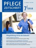 Pflegezeitschrift 7/2018