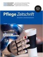 Pflegezeitschrift 1-2/2019