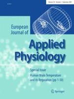 European Journal of Applied Physiology 1/2007