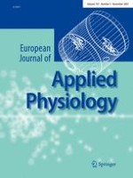 European Journal of Applied Physiology 5/2007