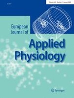 European Journal of Applied Physiology 2/2008